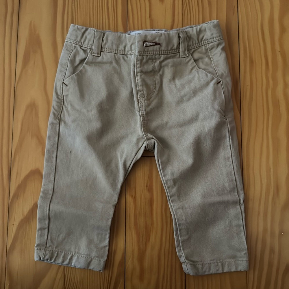 Zara Baby Boy Collection Infant Khaki Pants